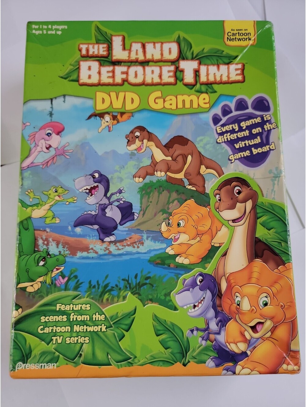 Pressman Toys The Land Before Time DVD Game New Factory Sealed Vintage